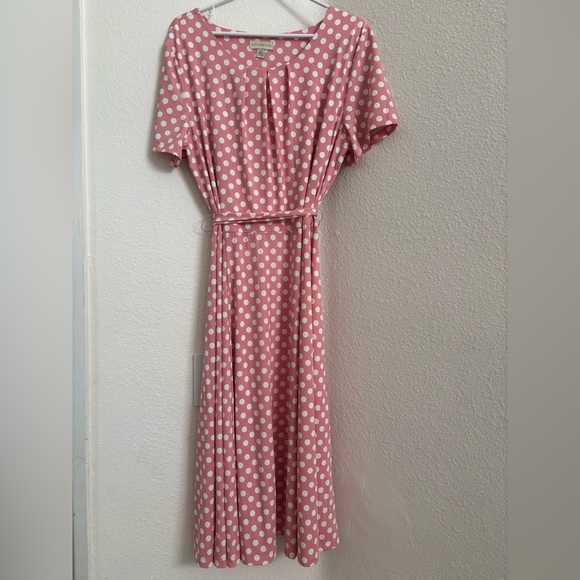 Appleseed's Dresses & Skirts - Appleseed's Pink Flutter Sleeve Wrap Sundress